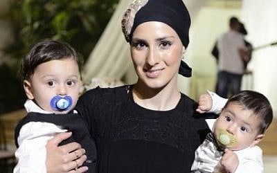 Dor Crasanti-Sela was killed by her husband alongside her sons, Yosef and Binyamin on January 28, 2017. (Facebook) Dor Crasanti-Sela was killed by her husband alongside her sons, Yosef and Binyamin on January 28, 2017. (Facebook)