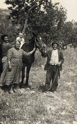 Angelo Leone’s great-grandmother Giovanna Milano and her husband. (Courtesy of Angelo Leone.)