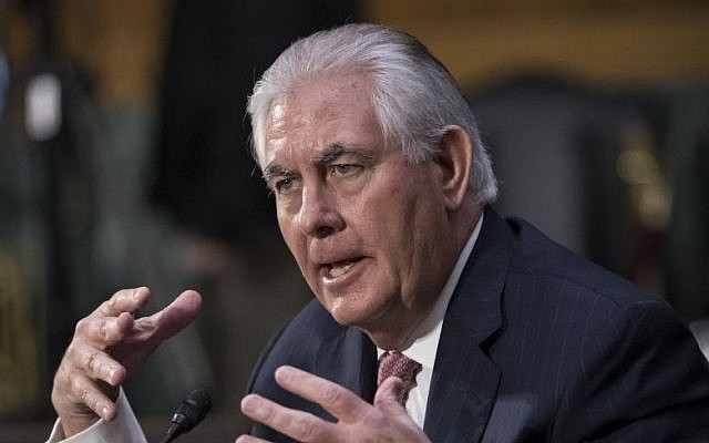 Secretary of State-designate Rex Tillerson testifies on Capitol Hill in Washington, Wednesday, Jan. 11, 2017, at his confirmation hearing before the Senate Foreign Relations Committee. (AP Photo/J. Scott Applewhite) Secretary of State-designate Rex Tillerson testifies on Capitol Hill in Washington, Wednesday, Jan. 11, 2017, at his confirmation hearing before the Senate Foreign Relations Committee. (AP Photo/J. Scott Applewhite)