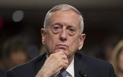 Defense Secretary-designate James Mattis answers questions at his confirmation hearing before the Senate Armed Services Committee on Capitol Hill in Washington, Thursday, Jan. 12, 2017. (AP Photo/J. Scott Applewhite)
