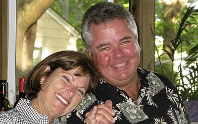 This undated photo provided by Julia Dwyer on Saturday, January 7, 2017 shows her friends, Ann Andres and her husband, Terry, of Virginia Beach, Virginia. (Julia Dwyer/AP)