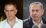 Prime Minister Benjamin Netanyahu (right) and Yedioth Ahronoth publisher Arnon Mozes (composite image: Flash90)