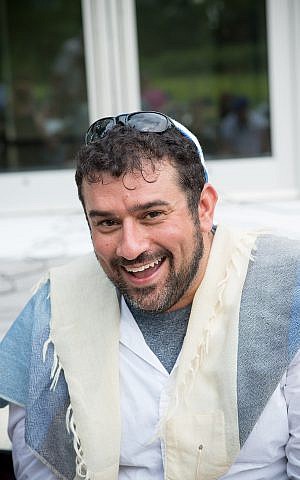 Conservative Rabbi Brent Spodek, spiritual leader of New York's popular Beacon Hebrew Alliance (Meghan Spiro / philasophia.com)