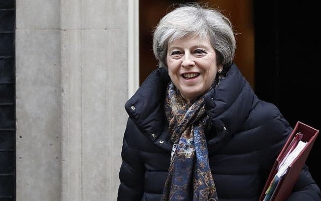 Britain's Prime Minister Theresa May leaves 10 Downing Street to attend parliament in London, January 25, 2017. (AP Photo/Kirsty Wigglesworth) Britain's Prime Minister Theresa May leaves 10 Downing Street to attend parliament in London, January 25, 2017. (AP Photo/Kirsty Wigglesworth)