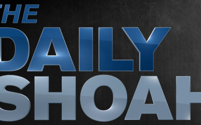Logo of the white-nationalist podcast "The Daily Shoah." (Screen capture: YouTube)