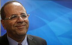 Likud MK Ayoub Kara attends a meeting at Prime Minister Benjamin Netanyahu's office in Jerusalem on December 30, 2015. (Marc Israel Sellem/Pool)