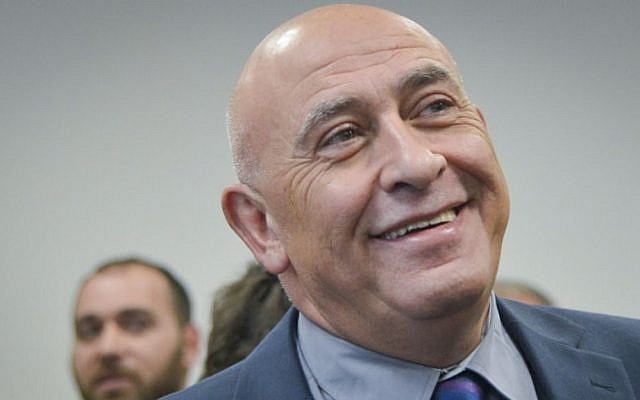 Joint List MK Basel Ghattas arrives for a court hearing at the Rehovot Magistrate's Court, January 5, 2017. (Avi Dishi/Flash90) Joint List MK Basel Ghattas arrives for a court hearing at the Rehovot Magistrate's Court, January 5, 2017. (Avi Dishi/Flash90)