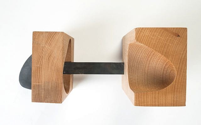 Hannah Zinger, Bauhaus Shoe (Tomer Fruchter via JTA) 