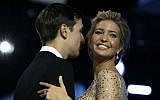 Ivanka Trump and her husband Jared Kushner dance at the Freedom Ball, in Washington, January 20, 2017. (AP Photo/Evan Vucci)
