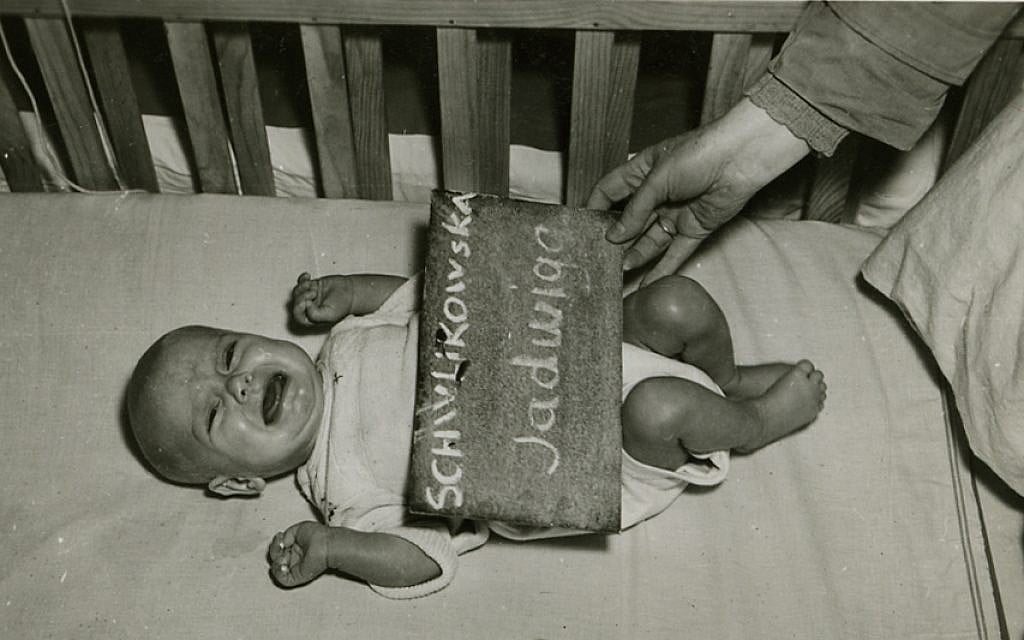 Schulikowska Jadwiga was separated from her mother shortly after her birth in 1945. After being taken to Kloster Indersdorf, she was adopted by a Polish couple. She finally met her birth mother in the 1908s. (Courtesy Museum of Jewish Heritage)