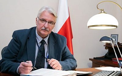 Polish Foreign Minister Witold Waszczykowski, November 2015, (CC BY-SA Karolina Siemion-Bielska, Wikimedia commons)