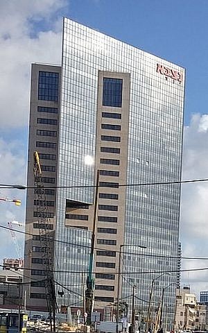 Nitsba Holdings headquarters in Tel Aviv. (CC BY-SA 4.0 David Shai/Wikipedia)