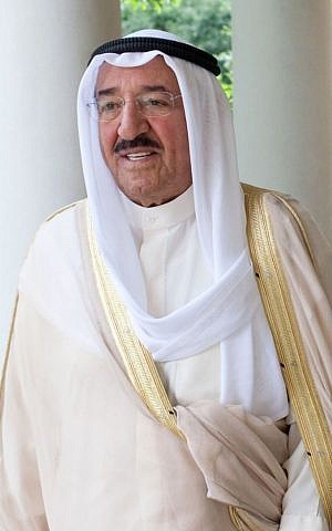 Al-Ahmad Al-Jaber Al-Sabah, the Amir of Kuwait, outside the Oval Office, about to walk to the State Dining Room on Aug. 3, 2009. (Official White House Photo by Pete Souza, public domain) Al-Ahmad Al-Jaber Al-Sabah, the Amir of Kuwait, outside the Oval Office, about to walk to the State Dining Room on Aug. 3, 2009. (Official White House Photo by Pete Souza, public domain)