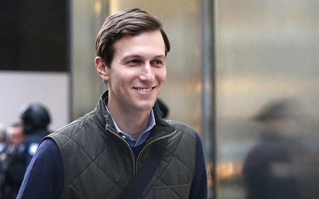 Jared Kushner, son-in-law of of President-elect Donald Trump walks from Trump Tower, in New York, November 14, 2016. (AP/Carolyn Kaster) Jared Kushner, son-in-law of of President-elect Donald Trump walks from Trump Tower, in New York, November 14, 2016. (AP/Carolyn Kaster)