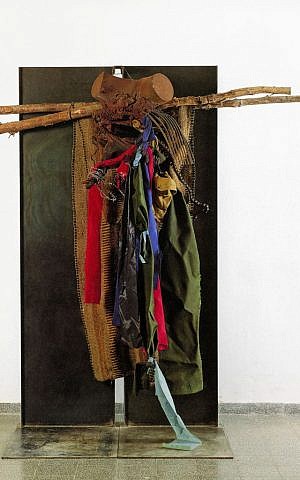 'Bedouin Crucifixion,' by Israeli artist Igael Tumarkin (Courtesy Israel Museum)