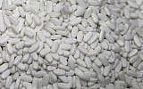 Illustrative photo of pills in the Teva Medical Factory in Har Hotzvim, Jerusalem, March 15, 2010. (Nati Shohat/Flash90)