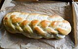 Vegan challah (Izzy Darby/via JTA)