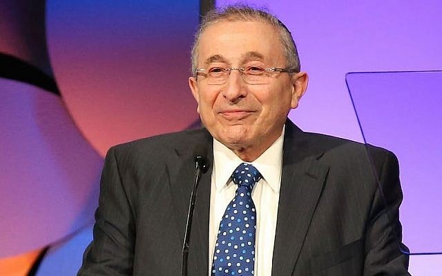 Rabbi Marvin Hier speaking at the Simon Wiesenthal Center’s 2015 National Tribute Dinner in Beverly Hills, Calif., March 24, 2015. (JTA/Imeh Akpanudosen/Getty Images) Rabbi Marvin Hier speaking at the Simon Wiesenthal Center’s 2015 National Tribute Dinner in Beverly Hills, Calif., March 24, 2015. (JTA/Imeh Akpanudosen/Getty Images)