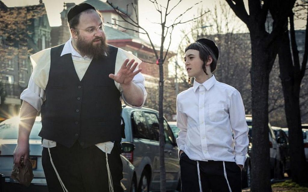 Actor and comedian Menashe Lustig in 'Menashe.' (courtesy)