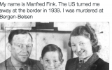 An image showing the Twitter feed sharing the names  and fates of Jewish refugees the US turned away in 1939, to mark International Holocaust Remembrance Day in January 2017. (JTA)