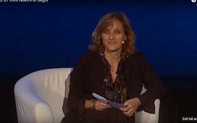Noemi di Segni. (Screen capture YouTube)