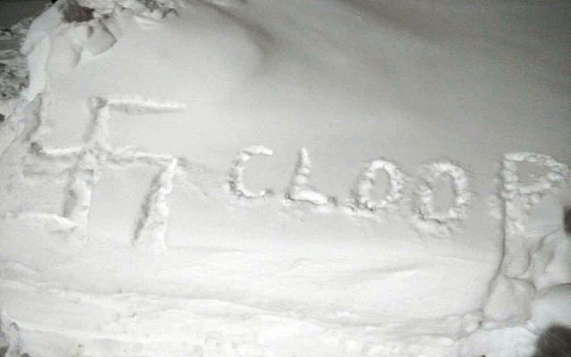 B’nai Brith Canada’s Sara McCleary found this on her lawn. (Sara McCleary)