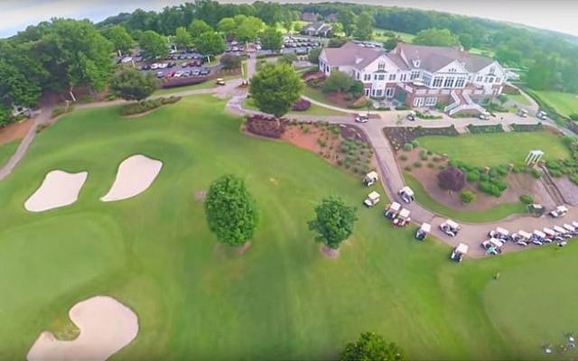 Woodmont Country Club in Rockville, Maryland (screen capture: YouTube) 