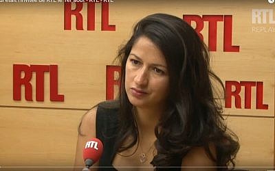 Journalist Zineb el Razhoui (YouTube screen capture)