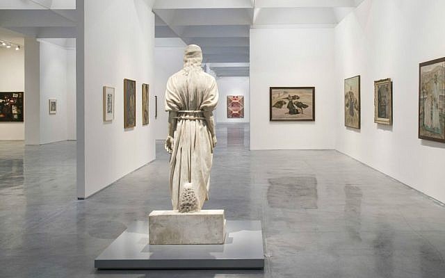 Mark Antokolsky's sculpture of Jesus opens the new exhibit about the complicated figure at the Israel Museum. (Elie Posner/Israel Museum)