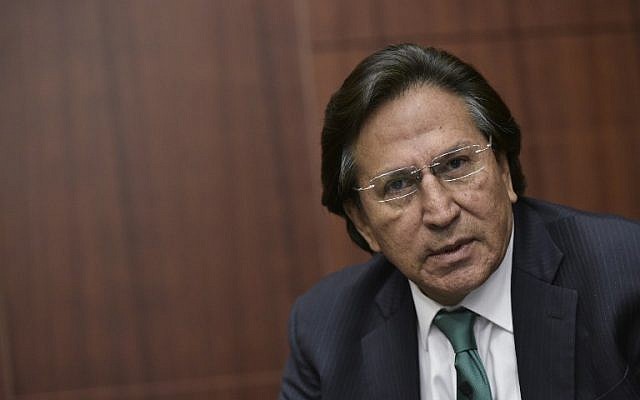 Former Peruvian President (2001-2006) Alejandro Toledo speaking during a discussion on Venezuela and the OAS at The Center for Strategic and International Studies (CSIS) in Washington, DC, June 17, 2016. (AFP/Mandel Ngan) Former Peruvian President (2001-2006) Alejandro Toledo speaking during a discussion on Venezuela and the OAS at The Center for Strategic and International Studies (CSIS) in Washington, DC, June 17, 2016. (AFP/Mandel Ngan)