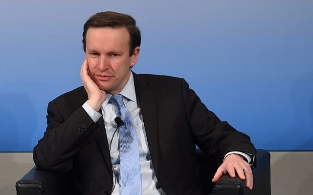 US Senator Christopher Murphy attends a talk at the third day of the 53rd Munich Security Conference (MSC) at the Bayerischer Hof hotel in Munich, southern Germany, on February 19, 2017. (AFP PHOTO / Christof STACHE) US Senator Christopher Murphy attends a talk at the third day of the 53rd Munich Security Conference (MSC) at the Bayerischer Hof hotel in Munich, southern Germany, on February 19, 2017. (AFP PHOTO / Christof STACHE)