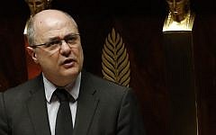 French Interior Minister Bruno Le Roux (Patrick Kovarik/AFP)