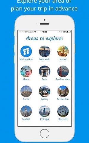 Pedestrian navigational app Sidekix is available in hundreds of cities worldwide (Courtesy Sidekix) Pedestrian navigational app Sidekix is available in hundreds of cities worldwide (Courtesy Sidekix)