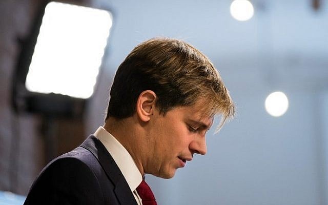 Milo Yiannopoulos speaks during a press conference, February 21, 2017 in New York City. (Drew Angerer/Getty Images/AFP) Milo Yiannopoulos speaks during a press conference, February 21, 2017 in New York City. (Drew Angerer/Getty Images/AFP)