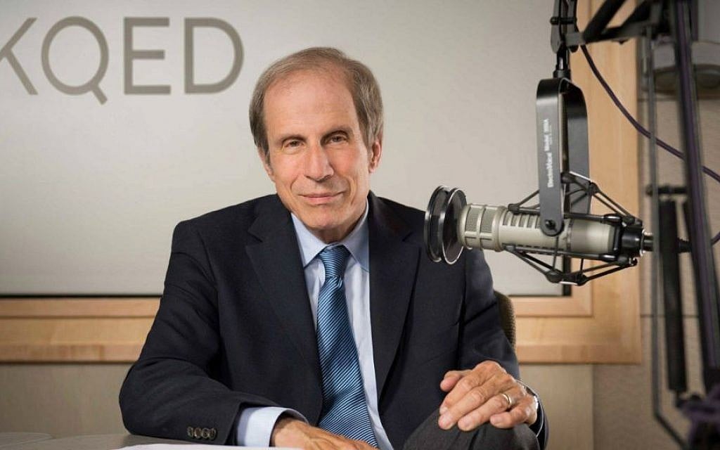 Michael Krasny, KQED Radio host and author of ' Let There Be Laughter' (KQED)