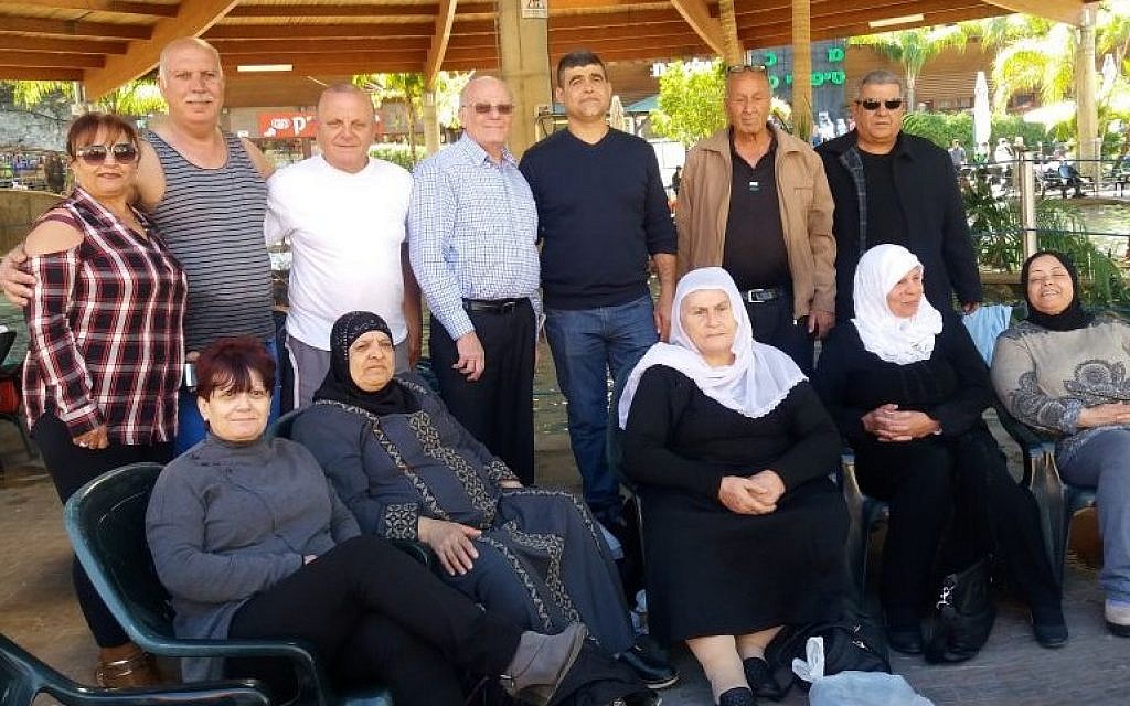 At the Hamat Gader recreation park in northern Israel, on February 20, 2017, Druze, Circassians, Arab-Christians and Arab-Muslims shared their grief over children they've lost to terror attacks or in active military duty (Dov Lieber / Times of Israel) At the Hamat Gader recreation park in northern Israel, on February 20, 2017, Druze, Circassians, Arab-Christians and Arab-Muslims shared their grief over children they've lost to terror attacks or in active military duty (Dov Lieber / Times of Israel)