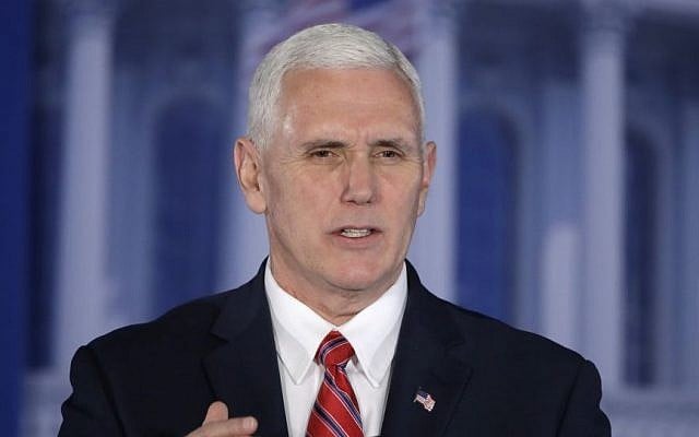 Vice President Mike Pence speaks at the Republican congressional retreat in Philadelphia, Thursday, Jan. 26, 2017. (AP Photo/Matt Rourke) Vice President Mike Pence speaks at the Republican congressional retreat in Philadelphia, Thursday, Jan. 26, 2017. (AP Photo/Matt Rourke)
