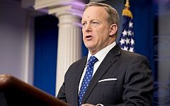 White House press secretary Sean Spicer talks to the media during the daily press briefing at the White House, Tuesday, Feb. 21, 2017, in Washington. (AP Photo/Andrew Harnik)