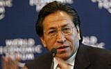 Former Peruvian president Alejandro Toledo. (CC BY-SA, World Economic Forum, Wikipedia)