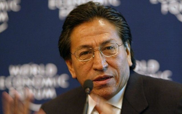 Former Peruvian president Alejandro Toledo. (CC BY-SA, World Economic Forum, Wikipedia)