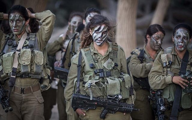 Soldiers of the Caracal Battalion prepare for a hike as part of their training on September 3, 2014. (Hadas Parush/Flash90) Soldiers of the Caracal Battalion prepare for a hike as part of their training on September 3, 2014. (Hadas Parush/Flash90)