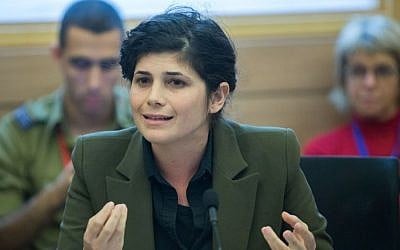 Likud MK Sharren Haskel attends a debate of the Knesset Health Committee regarding a reform to ease access to medical cannabis, January 9, 2017. (Yonatan Sindel/FLASH90) Likud MK Sharren Haskel attends a debate of the Knesset Health Committee regarding a reform to ease access to medical cannabis, January 9, 2017. (Yonatan Sindel/FLASH90)