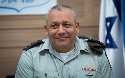IDF Chief of Staff Gadi Eisenkot attends a Defense and Foreign Affairs Committee meeting at the Knesset, on February 22, 2017. (Yonatan Sindel/Flash90) IDF Chief of Staff Gadi Eisenkot attends a Defense and Foreign Affairs Committee meeting at the Knesset, on February 22, 2017. (Yonatan Sindel/Flash90)