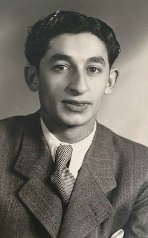 Shmuel (Rubin) Raveh, photographed after liberation from Nazi concentration camps c. 1946 (Courtesy)