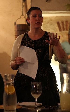 Jessica Halfin, new to Haifa, is a fan of its burgeoning culinary scene Courtesy Avi Shumacher)