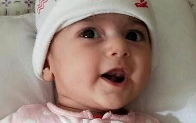 Four-month-old Iranian baby Fatemeh Rashad, who arrived in Portland for heart surgery (Screen capture/YouTube) Four-month-old Iranian baby Fatemeh Rashad, who arrived in Portland for heart surgery (Screen capture/YouTube)