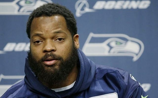Seattle Seahawks defensive end Michael Bennett talks to reporters, in Renton, Wash (AP File Photo/Ted S. Warren, File) Seattle Seahawks defensive end Michael Bennett talks to reporters, in Renton, Wash (AP File Photo/Ted S. Warren, File)