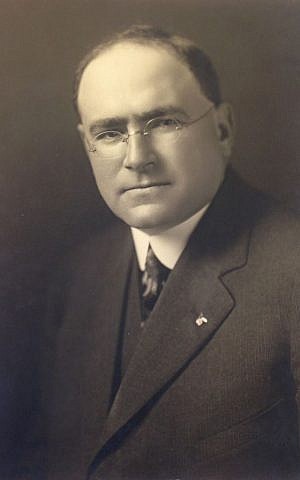 Leopold David, first mayor of Anchorage, Alaska. (Courtesy AJM)