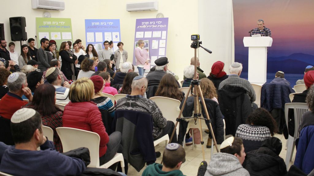 Tzachi Krigman speaks about his daughter, Shlomit, on February 12, 2017, a year after she was killed in a terror attack at the Beit Horon settlement, near Jerusalem. (Judah Ari Gross/Times of Israel) Tzachi Krigman speaks about his daughter, Shlomit, on February 12, 2017, a year after she was killed in a terror attack at the Beit Horon settlement, near Jerusalem. (Judah Ari Gross/Times of Israel)