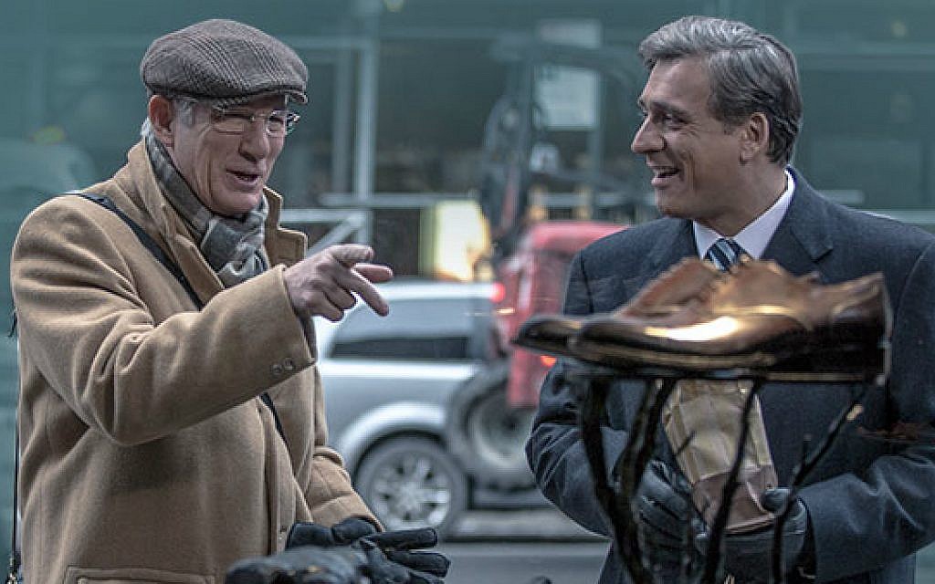 Detail from poster for 'Norman,' starring Richard Gere and directed by Joseph Cedar. (Courtesy)